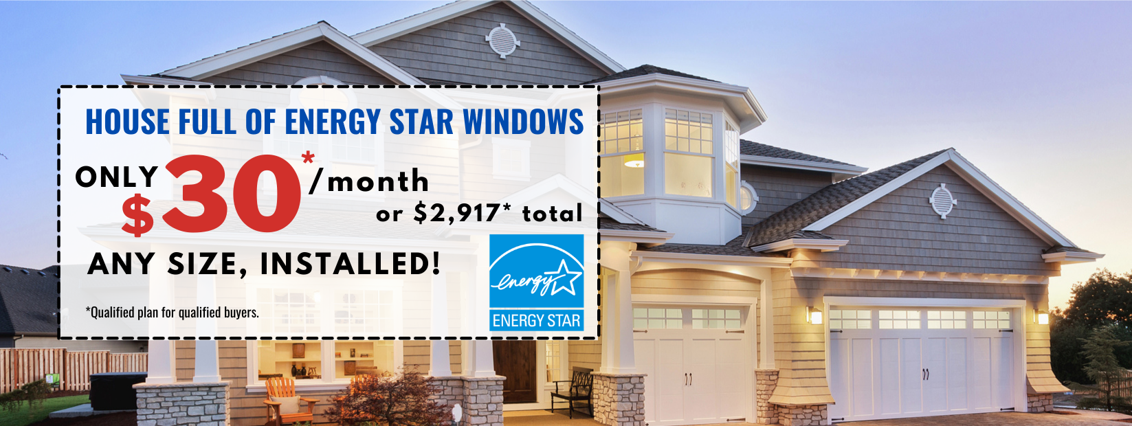 House Full of Energy Star Windows