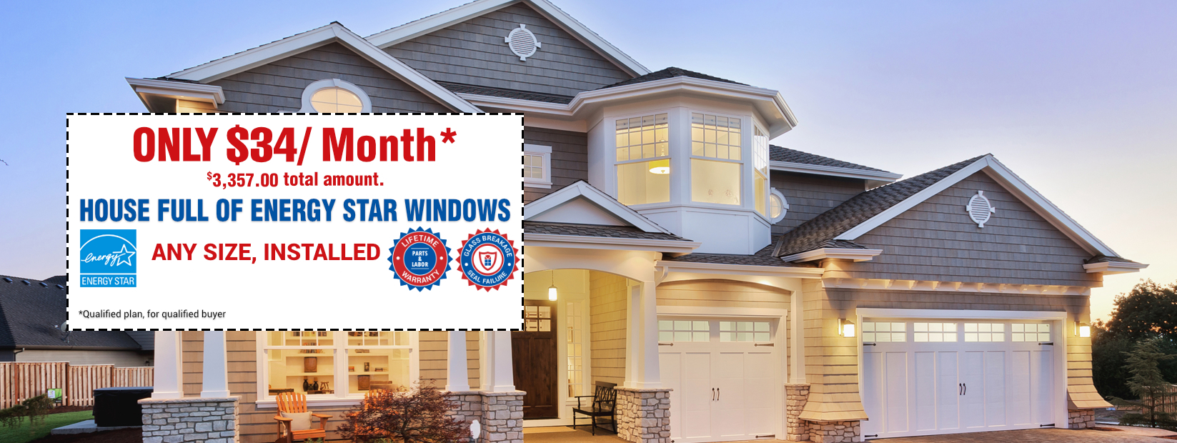 House Full of Energy Star Windows
